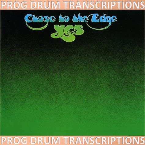 Prog Drums Transcriptions: [PDT Store] Yes - Close To The Edge Album Drum Sheet Book