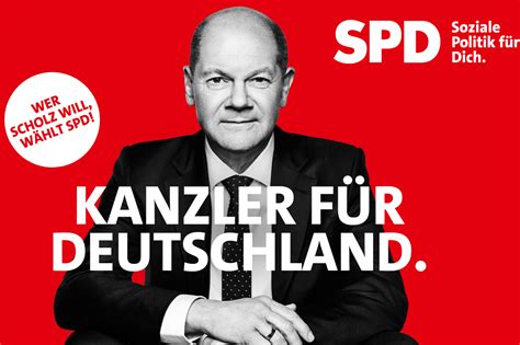 Wer Scholz will, wählt heute mit beiden Stimmen die SPD