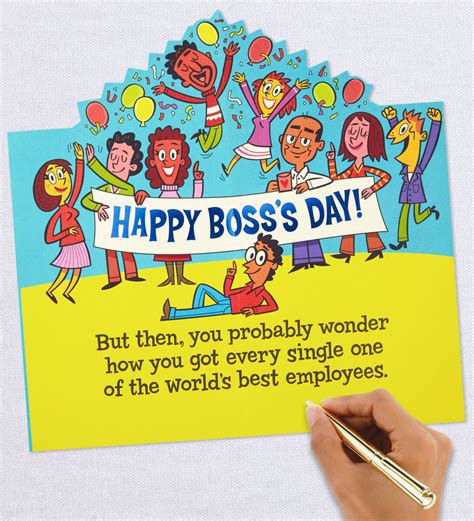 World's Best Boss and Employees Funny Boss's Day Card From Us - Greeting Cards - Hallmark