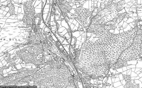 Historic Ordnance Survey Map of Taffs Well, 1898 - 1915