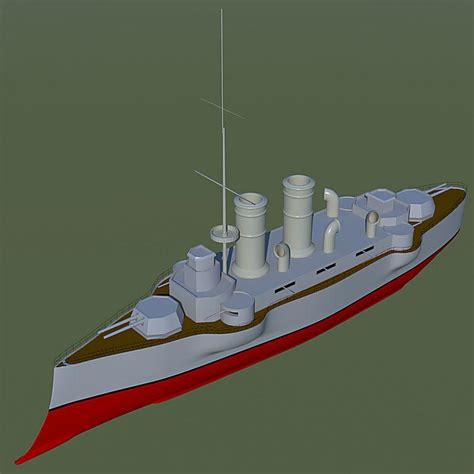 HMS Thunderchild - WIP4 by Greywolf Starkiller