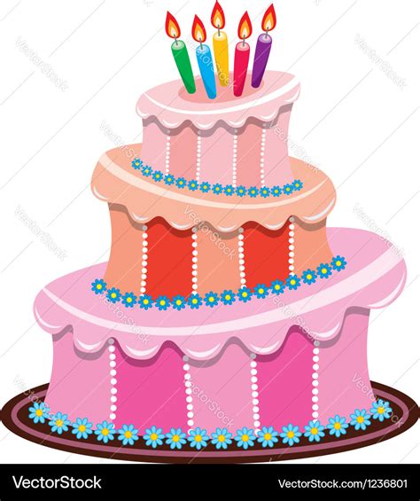 Birthday Cake Vector | Birthday Cards