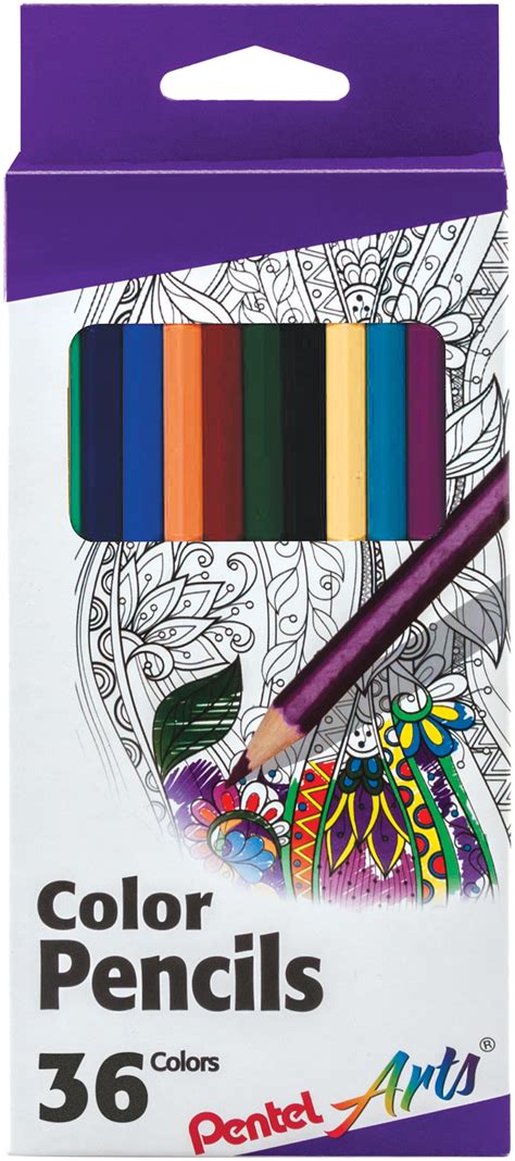 Pentel Color Pencils 35/Pkg-Assorted Colors - Walmart.com - Walmart.com