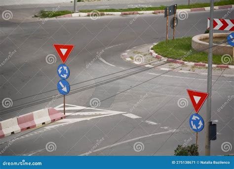 UK Roundabout Signs Stock Photo | CartoonDealer.com #26221356