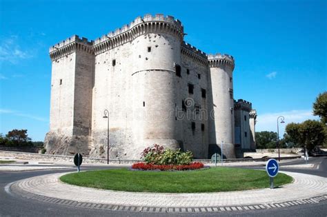 Tarascon Castle, France stock photo. Image of building - 10500928