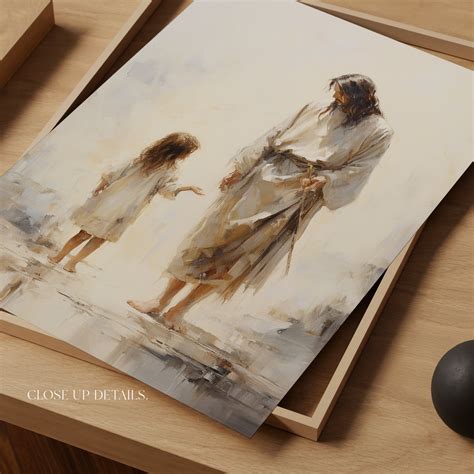 Walking With Christ, Oil Painting, Digital Download, Jesus Art, Jesus Painting, Christian ...