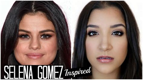 Selena Gomez Inspired Makeup Tutorial - YouTube