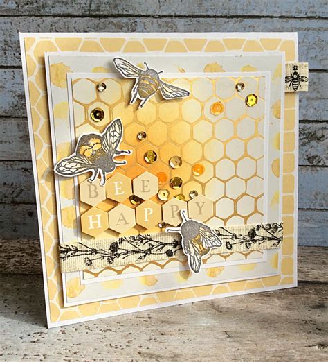 Craft Consortium – Krafti Designs | Bee cards, Honey bee stamps, Cards ...