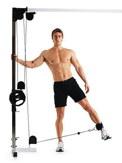 Lateral Leg Raises Using The Cable Machine — AAFS