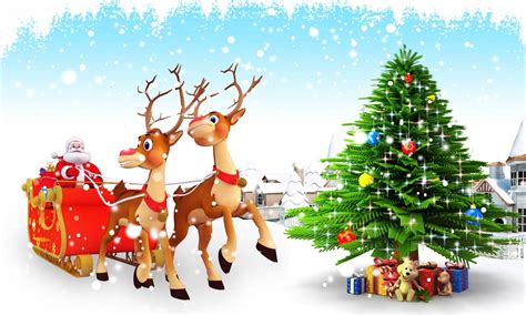 3d Christmas Wallpaper - WallpaperSafari