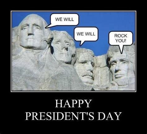 Happy President's Day | Happy presidents day, A funny thing happened, Funny posters