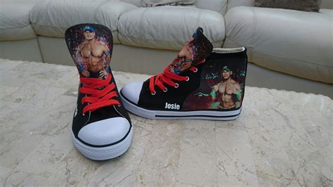 John Cena Wrestling John Cena Wrestling, Custom Shoes, High Tops, High ...