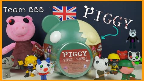 PIGGY ULTIMATE BUNDLE! Roblox ZomPiggy Giant Head! Contains mystery figures, plushies and loads ...