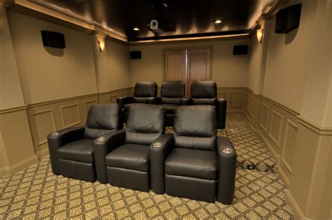 Small Basement Ideas | Balancing the Budget | Home Theater | Home theater seating, Home cinema ...