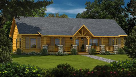 Laurens II - Plans & Information | Southland Log Homes