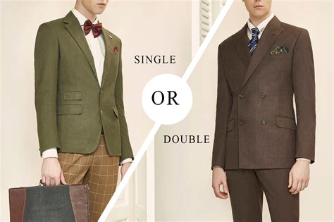 Single & Double-Breasted Suit: แบบสูท 2 สไตล์ แบบไหนที่เหมาะกับคุณ - DGRIE