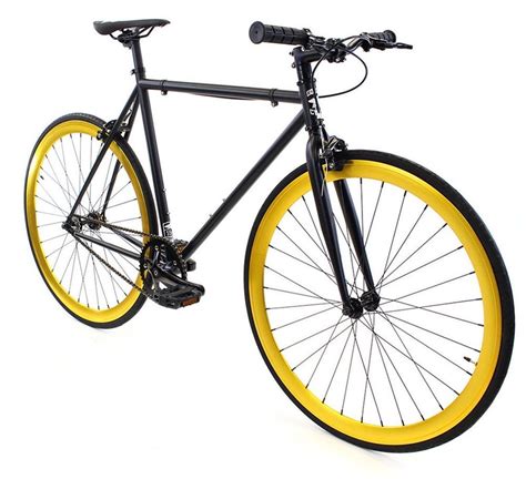 ON SALE: Fixie Golden Cycles 2018 Fixed Gear Shocker White Black 700c Wheels Single | Fixie bike ...