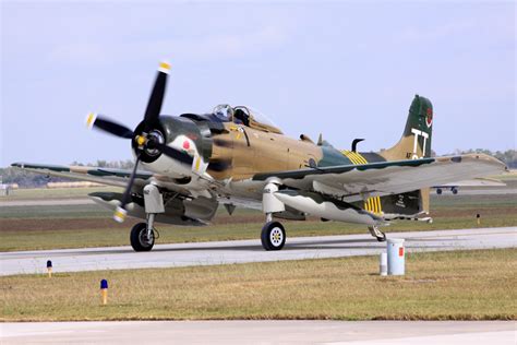 Douglas A-1 Skyraider - a photo on Flickriver