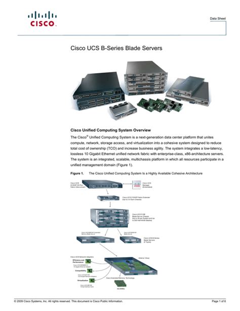 Cisco UCS B-Series Blade Servers