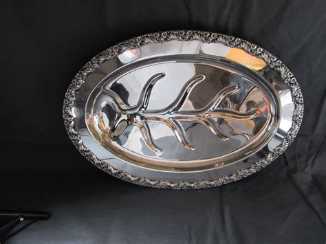 Silver Plated Platter from thesteffencollection on Ruby Lane