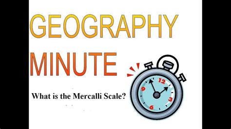 What is the Mercalli Scale? - YouTube