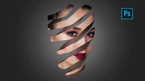 Face Peel Effect | Photoshop Tutorial - YouTube