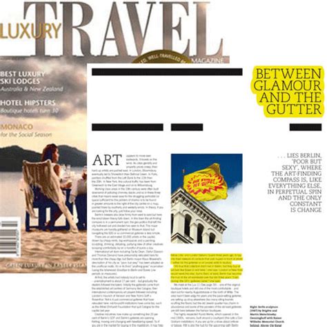 Luxury Travel Magazine - GoArt! Berlin - Art tours and architecture ...