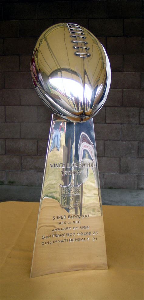 Why They Play the Game | The Vince Lombardi Trophy, awarded … | Flickr