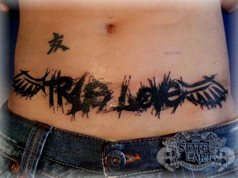 'TRUE LOVE' text by state-of-art-tattoo on DeviantArt