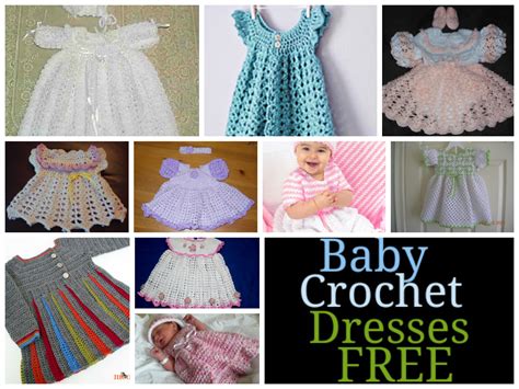 Free Crochet Baby Dresses Patterns | PATTERNS | Pinterest