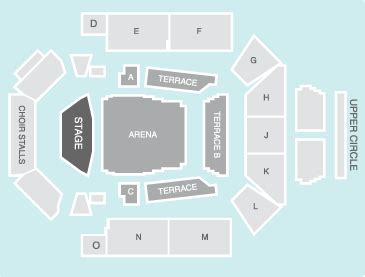 Seated Seating Plan - Concert Hall Glasgow