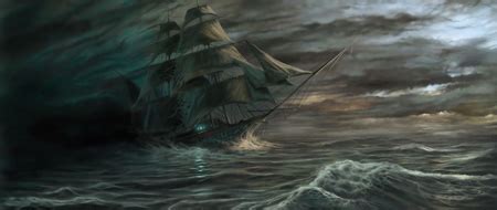 The Flying Dutchman Painting at PaintingValley.com | Explore collection of The Flying Dutchman ...