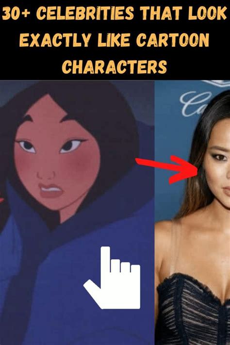 30 celebrities that look exactly like cartoon characters – Artofit