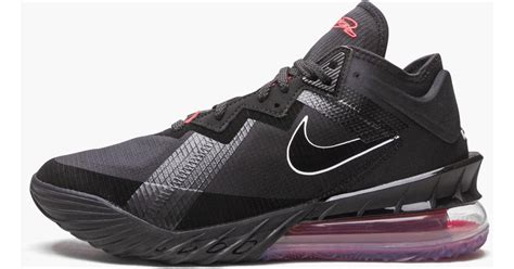 Nike Lebron 18 Low "bred" Shoes in Black for Men | Lyst