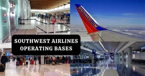 Where Are The Southwest Airlines Hubs? (2024)