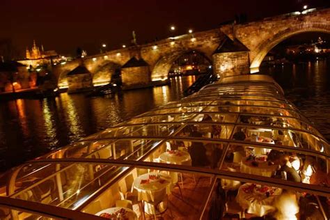 Prague: Vltava River Night Cruise with Buffet | GetYourGuide