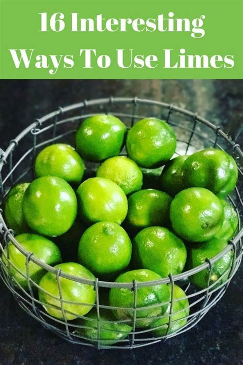 16 Interesting Ideas for What to Do With Limes | Lime recipes healthy ...