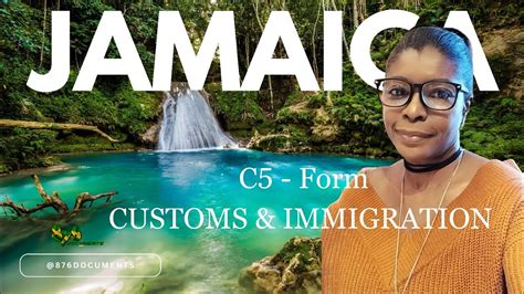 JAMAICAN CUSTOMS FORM ONLINE - C5 - Form - YouTube