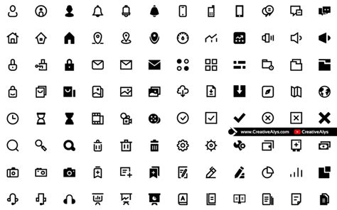 Flat UI Vector Icons – Creative Alys