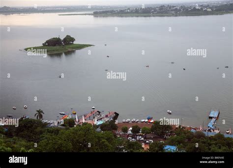 India, Bhopal lake Stock Photo - Alamy