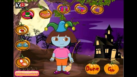 Dora Halloween Games - Y8.com Online Games by Malditha - YouTube