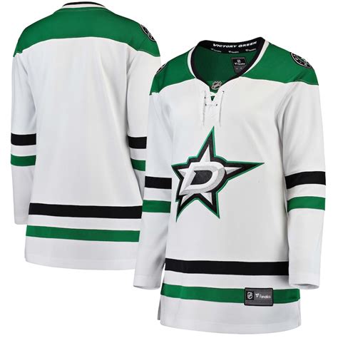 Dallas Stars Fanatics Branded Women's Away Breakaway Jersey – White