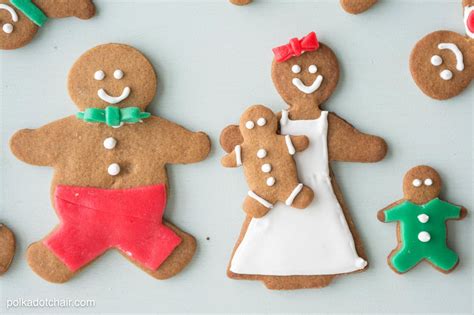 Gingerbread Cookie Decorating Ideas - The Polka Dot Chair