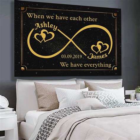 Personalized Wall Art For Couples / Wonderful personalized islamic wall art canvas perfect for ...