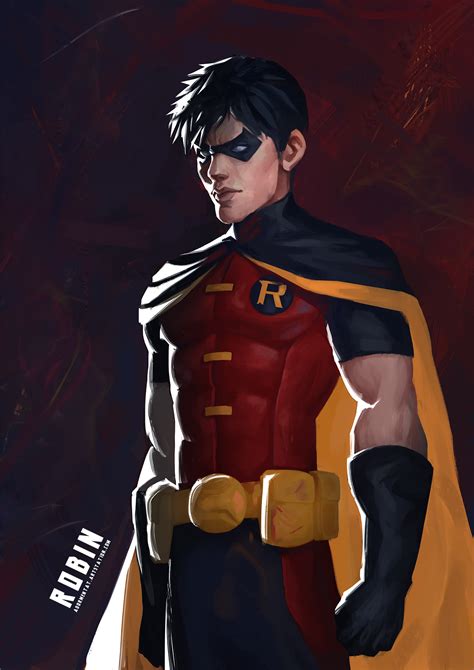 5th fanart: Robin : r/youngjustice