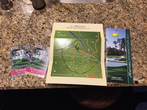 Masters tickets just arrived! : r/golf