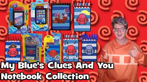 My Blue's Clues And You Notebook Collection - YouTube