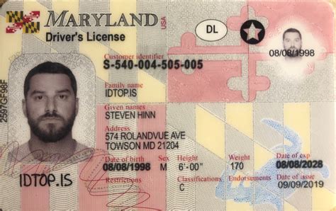 Maryland Fake ID | Buy Scannable Fake IDs | IDTop