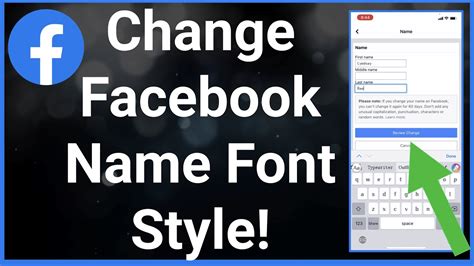 How To Change Facebook Name Font Style - YouTube