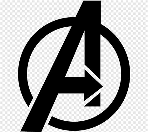 Avengers Logo Outline